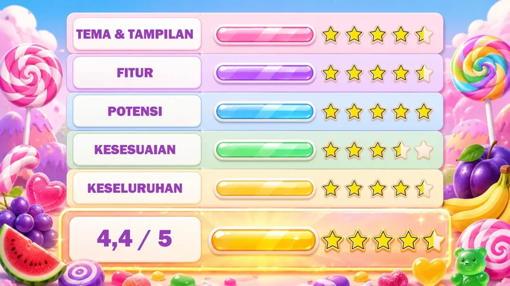 penilaian sweet bonanza